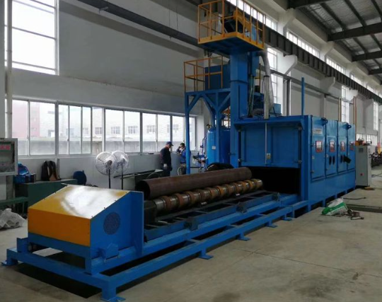 朔州喷砂机在管道除锈中的现场施工应用